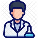 Male scientist  Icon