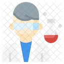 Male Scientist  Icon