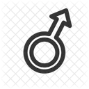 Symbol Man Circle Icon