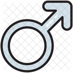 Male Sign  Icon