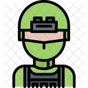 Male Soldier  Icon