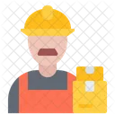 Male Storekeeper Storekeeper Helmet Icône
