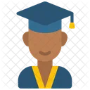 Male Student  Icon