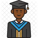 Male Student Graduate  アイコン