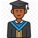 Male Student Graduate  アイコン