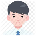 Male Student  Icon