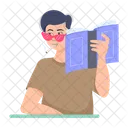 College Study Male Student College Student 아이콘