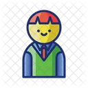 Male Student School Uniform アイコン