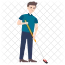 Sweeper Custodian Janitor Icon