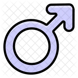 Male Symbol  Icon