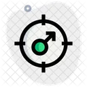 Male Target Icon