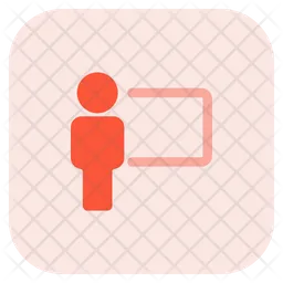 Male Teacher  Icon