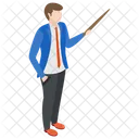 Male Teacher  Icon