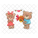 Bear Teddy Girl 아이콘