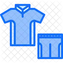 Uniform Shirt Shorts Icon