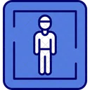 Male Toilet Sign Toilet Bathroom Icon