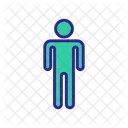 Male Toilet Sign  Icon