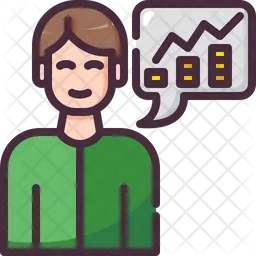 Male Trader  Icon