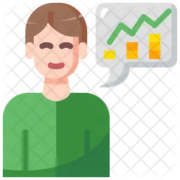 Male Trader  Icon