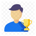Male Avatar Trophy Icon