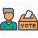 Male Vote Icon
