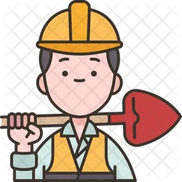 Male Worker  Icon