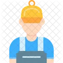 Worker Builder Construction Icon