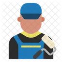 Maler Job Avatar Symbol