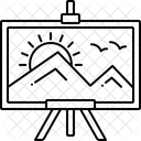 Gemalde Leinwand Segeltuch Symbol