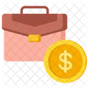 Maleta Dinero Dolar Icon