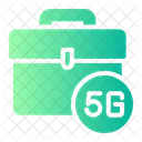 5 G Maleta Negocios Ícone