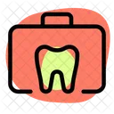 Maleta de dientes  Icono