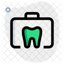 Maleta de dientes  Icono