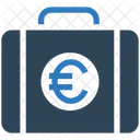 Maletin Euro Euro Dinero Icon