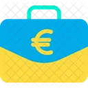 Maletín euro  Icono