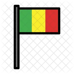 Mali Flag Icon