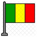 Mali Country Flag Flag Icon