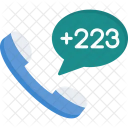 Mali Dial Code  Icon