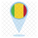 Mali Location  Icon