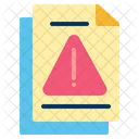 Malicious Malware Virus Ducument File Bug Dangerous Icon