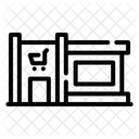 Mall Store Commercial Icon
