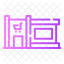 Mall Store Commercial Icon