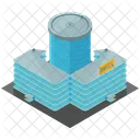 Mall Industry Plant Icon