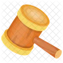 Mallet Judge Hammer Icon