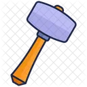 Mallet Construction And Tools Mace Icon