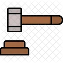 Mallet Hammer Gavel Icon