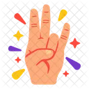 Maloik Hand Gesture Icon