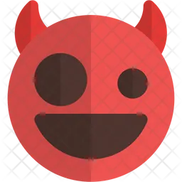 Diabo maluco Emoji Ícone