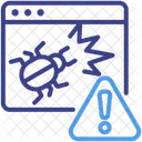 Malware Web Security Icon