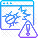 Malware Web Security Icon